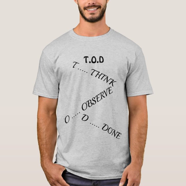 T-Shirt de productivité motivationnel (Devant)