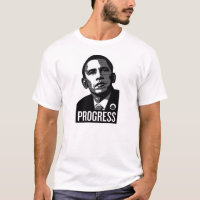 T-shirt de progrès de Barack Obama