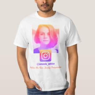 T-shirt de promotion Instagram
