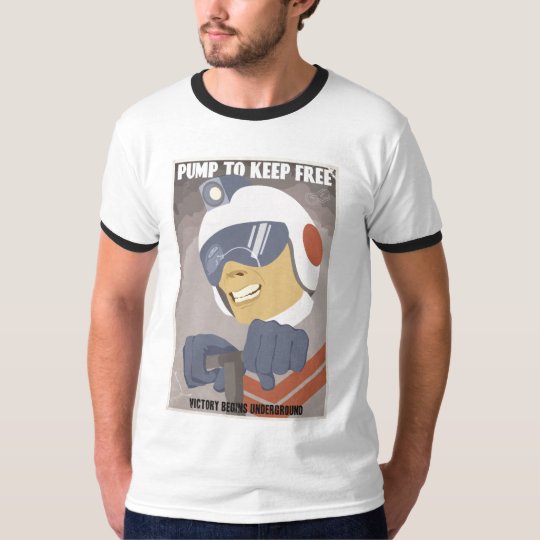 T-shirt de propagande d'arcade