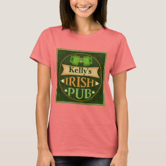 T-Shirt de pub irlandais personnalisé St. Patrick'