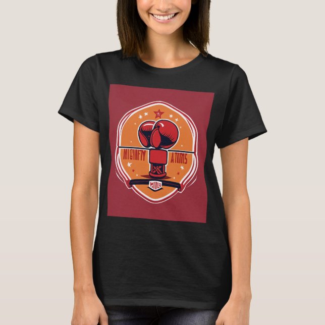 T-shirt De puissants atomes (Devant)