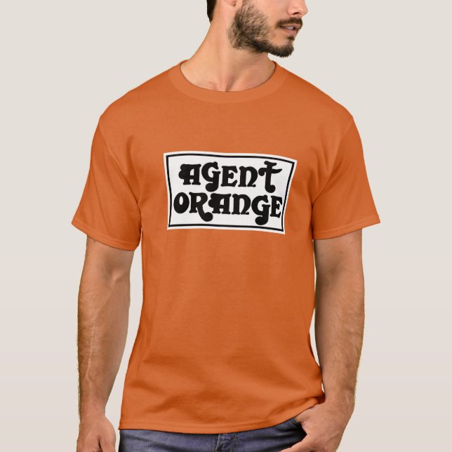 T-shirt de punk de patin d'Agent Orange "ampère" (Devant)