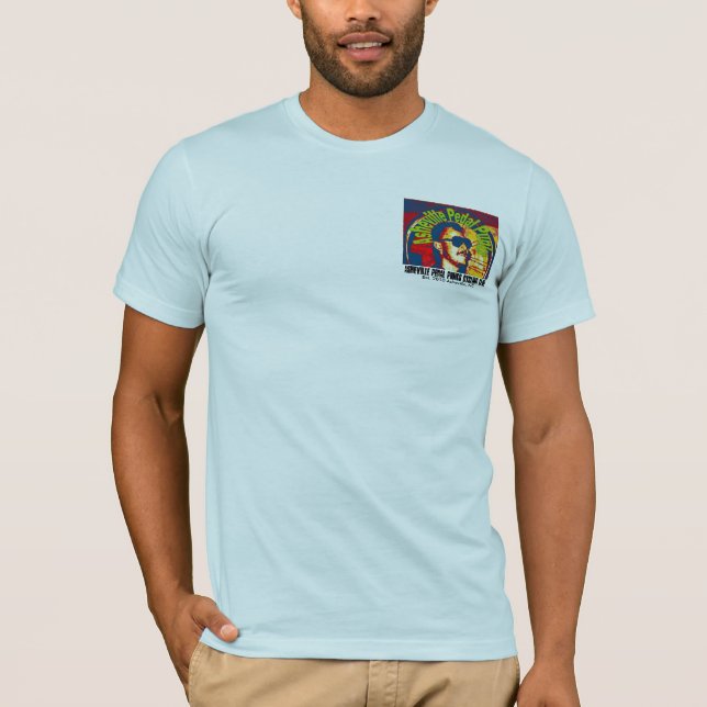 T-shirt de punks de pédale d'Asheville (Devant)