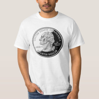 T-shirt de quart de l'état de Washington