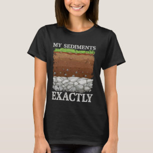T-shirt De Quartz I Love Géologie Géologue Rock Collector