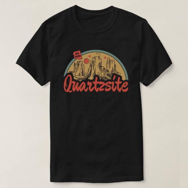 T-shirt de Quartzsite, Arizona (Design devant)
