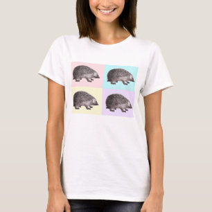 T-shirt de quatre hérissons - couleurs assez en