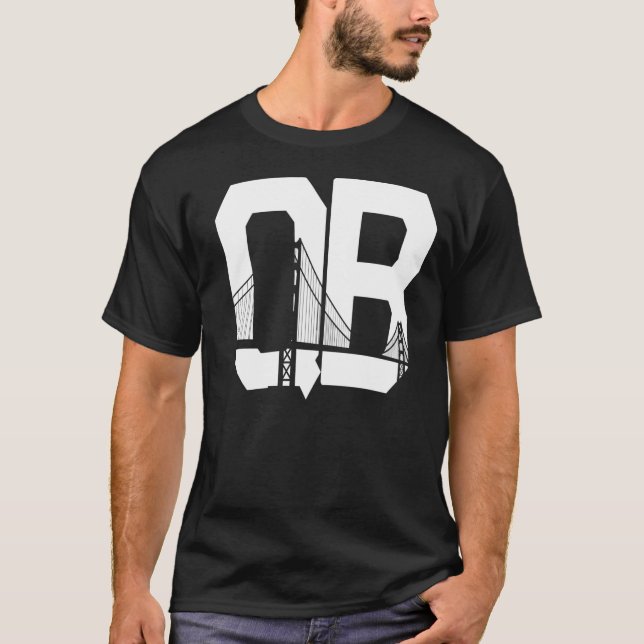 T-shirt de Queensbridge "QB" (Devant)