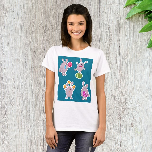 T-shirt de Rabbit Womens (Créateur téléchargé)