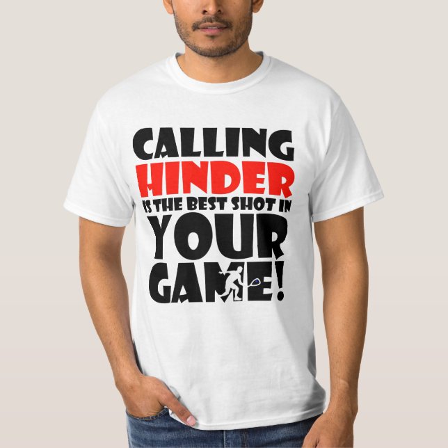 T-shirt de racquetball - TrashTalk.PRO (Devant)