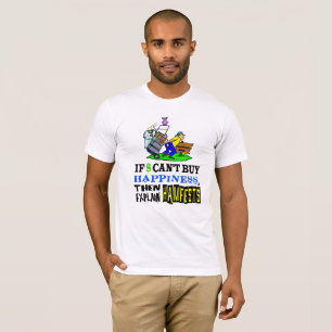 T-shirt de radio-amateur de bonheur d'achat de