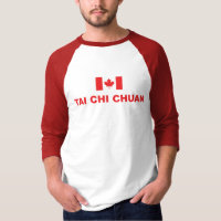 T-shirt de raglan de Chuan Canada de Chi de Tai