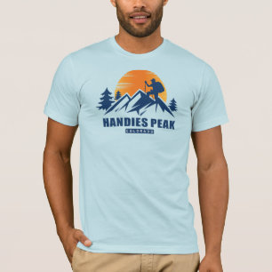 T-shirt de randonnée pédestre de Handies Retro