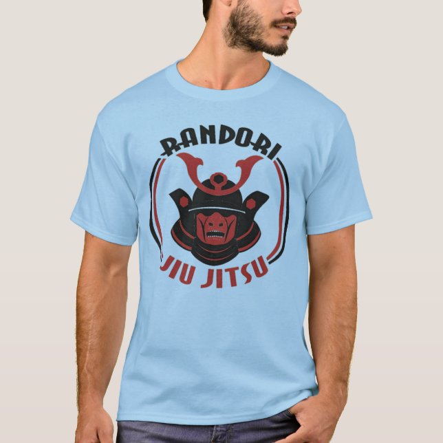 T-shirt de Randori Jiu Jitsu des hommes (Devant)