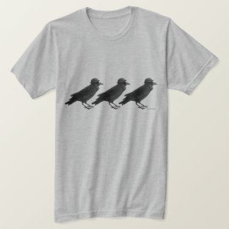 T-shirt de rangée de corneille