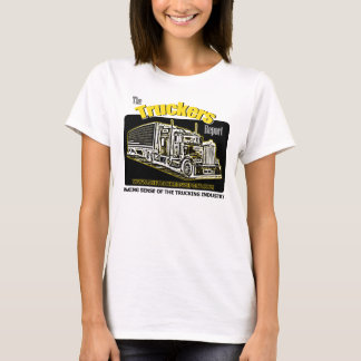 T-shirt de rapport des camionneurs des femmes