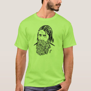T-shirt de Rasputin - vert en pierre