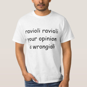 T-shirt de ravioli
