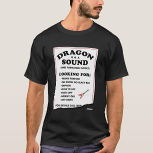 T-shirt de recrutement de la bande sonore Dragon