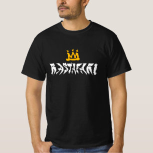 T-Shirt De Reggae Distorti Rastafari
