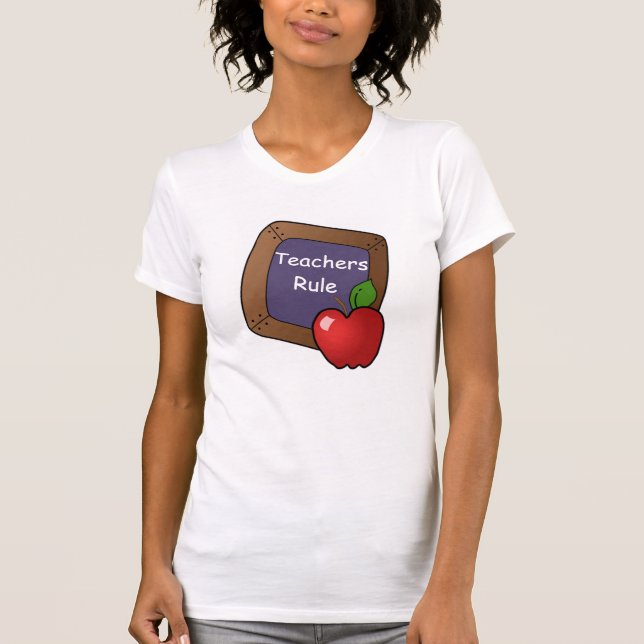 T-shirt de règle de professeurs (Devant)