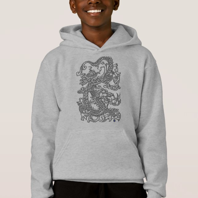 T-shirt de relief de dragon (Devant)