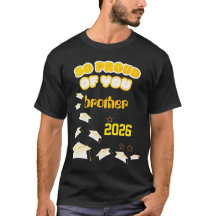 T-Shirt de Remise de Diplôme de Famille avec Nom P