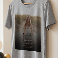 T-Shirt de remise des diplômes avec nom personnali