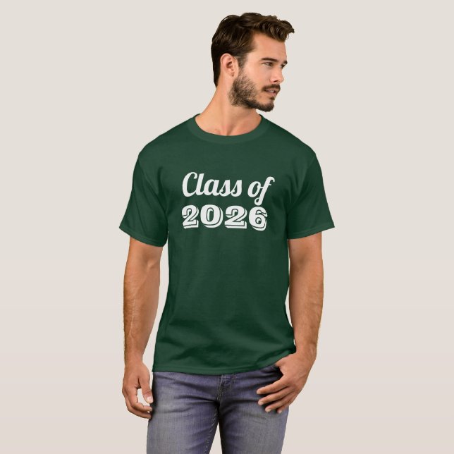 T-Shirt de remise des diplômes de la promotion 202 (Devant entier)