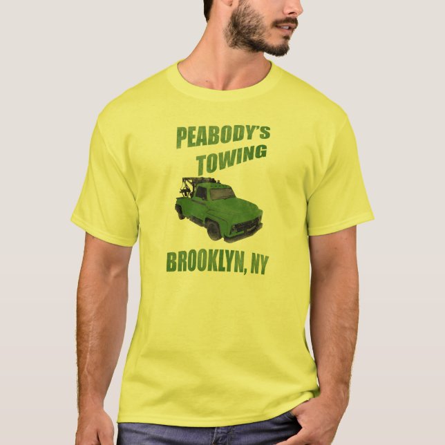 T-shirt de remorquage de Brooklyn (Devant)