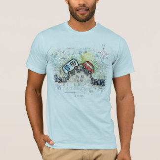 T-shirt de remorque de campeur de rv