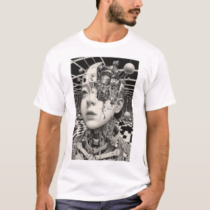 T-shirt de reproduction d'art vintage japonais par