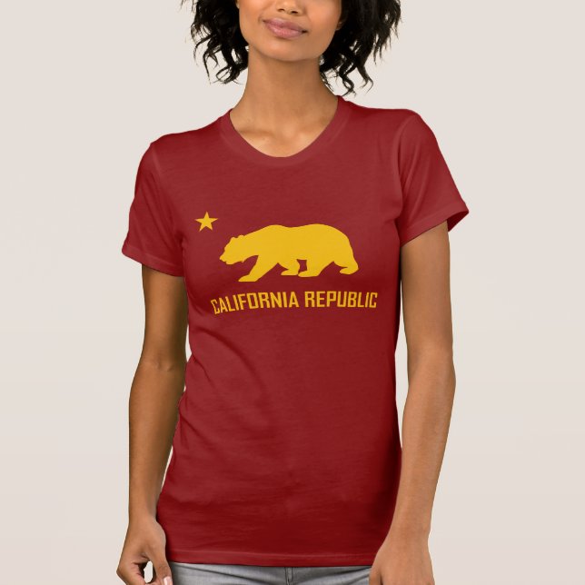 T-shirt de République de la Californie (Devant)