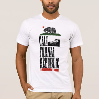 T-shirt de RÉPUBLIQUE de la CALIFORNIE