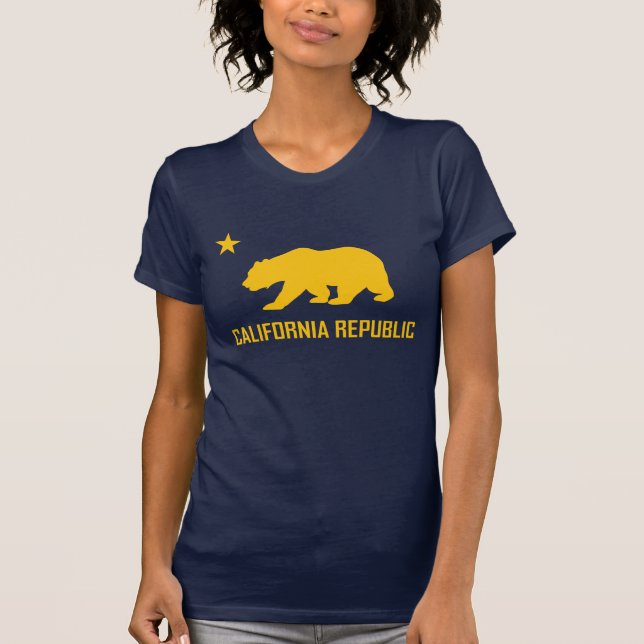 T-shirt de République de la Californie (Devant)