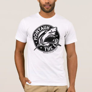 T-shirt de requin de Montauk Salvage Company de
