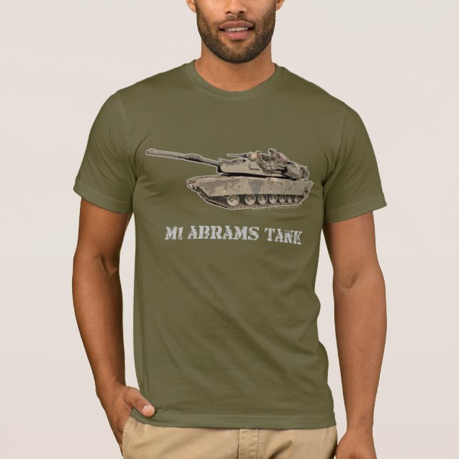 T-shirt de réservoir de M1 Abrams (Devant)