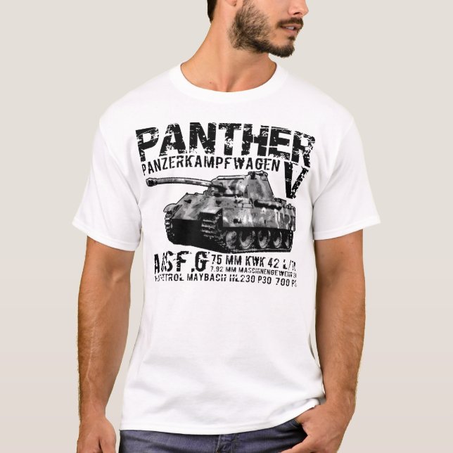 T-shirt de réservoir de panthère (Devant)