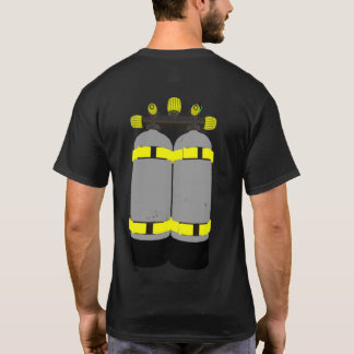 T-shirt de réservoirs de plongeurs autonomes
