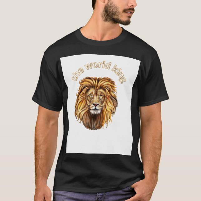 T-shirt de résistance au lion (Devant)