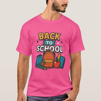 T-shirt de retour à l'école