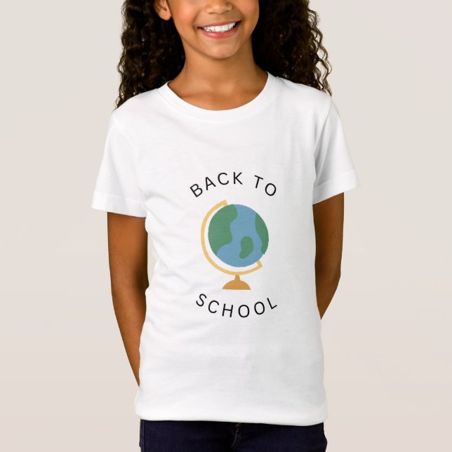 T-shirt de retour à l'école (Devant)