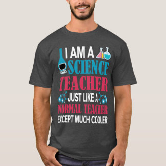 T-shirt De retour à l'école - je suis un professeur de sci
