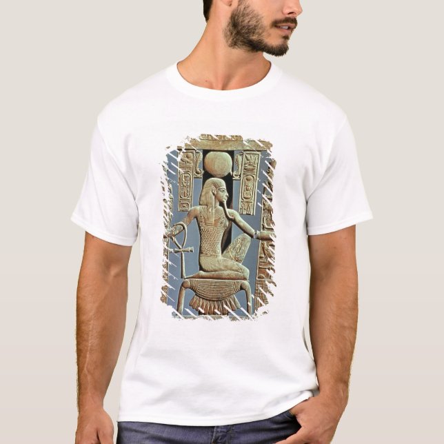 T-shirt De retour d'une chaise de la tombe de Tutankhamun (Devant)