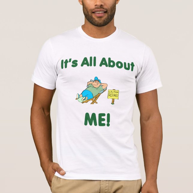 T-shirt de retraite (Devant)