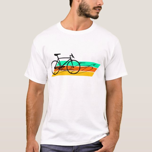 T-shirt de Retro Cycling (Devant)