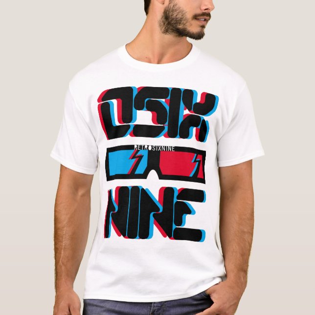 T-shirt de Retrosixnine Digital (Devant)