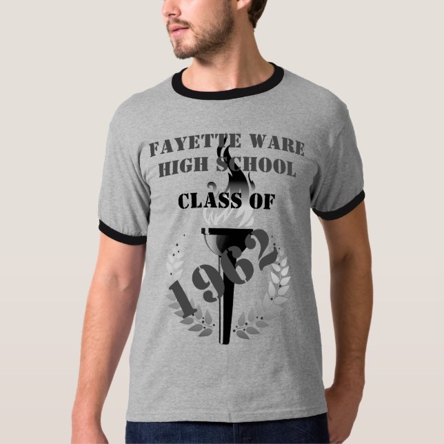 T-shirt de réunion de classe (Devant)