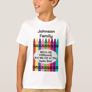 T-shirt de réunion de famille pour enfants